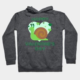 Happy Valentines Day - Snail Hoodie